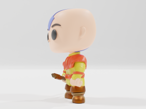 Avatar Aang from Avatar the Last airbender Funko pop 3D 프린트 모델