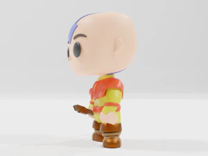 Avatar Aang from Avatar the Last airbender Funko pop 3D Print Model