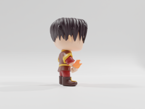 Zuko from Avatar The Last Airbender funko pop 3D Принт Модель