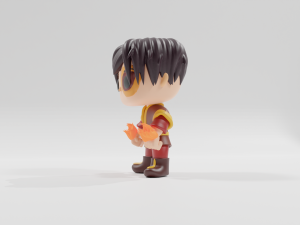 Zuko from Avatar The Last Airbender funko pop 3D Принт Модель