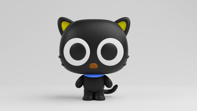 Chococat funko pop 3D Принт Модель .c4d .max .obj .3ds .fbx .stl .blend 