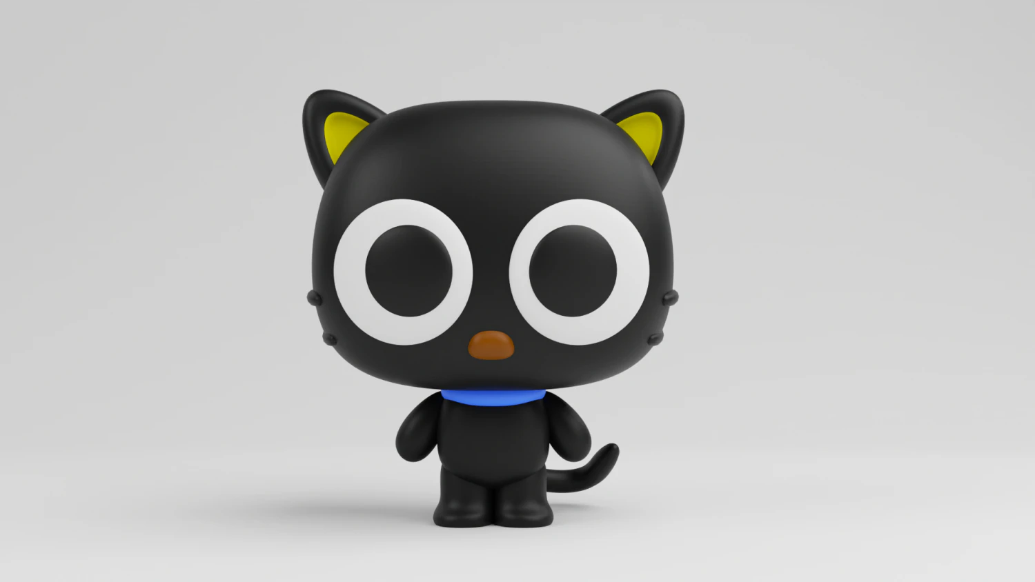 Chococat funko pop 3D Print Model .c4d .max .obj .3ds .fbx .stl .blend 