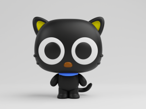 Chococat funko pop 3Dプリントモデル