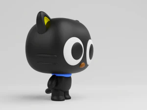Chococat funko pop 3D Print Model