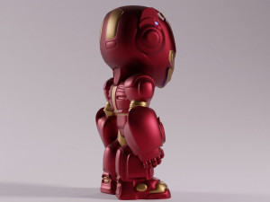 Cute Ironman Fan art 3D Print Model