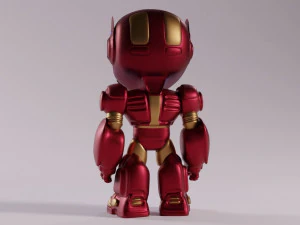Cute Ironman Fan art 3D Print Model