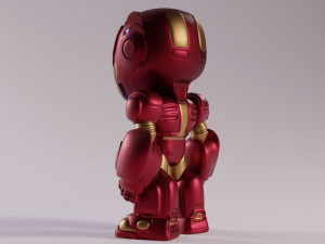 Cute Ironman Fan art 3D Print Model