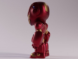 Cute Ironman Fan art 3D Print Model