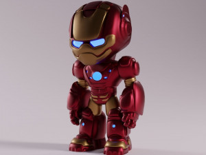 Cute Ironman Fan art 3D Print Model