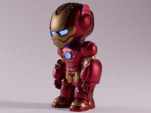 Cute Ironman Fan art 3D Print Model