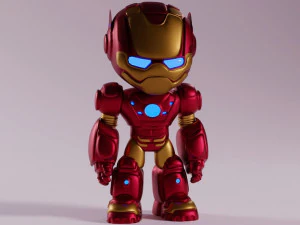 Cute Ironman Fan art 3D Print Model
