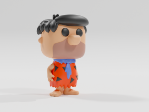 Fred flintstone funko pop 3D 프린트 모델