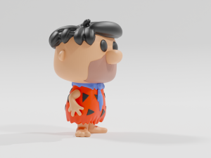 Fred flintstone funko pop 3D 프린트 모델