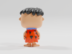 Fred flintstone funko pop 3D 프린트 모델