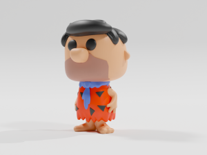 Fred flintstone funko pop 3D 프린트 모델