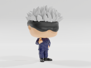 Satoru Gojo funko pop from Jujutsu Kaisen 3D Print Model