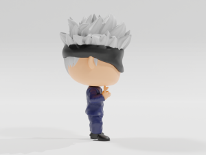 Satoru Gojo funko pop from Jujutsu Kaisen 3D Print Model