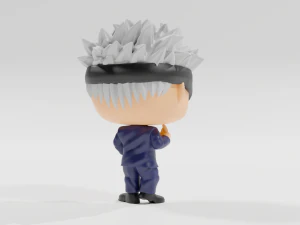 Satoru Gojo funko pop from Jujutsu Kaisen 3D Print Model