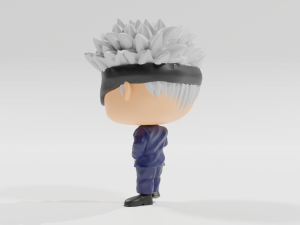 Satoru Gojo funko pop from Jujutsu Kaisen 3D Print Model