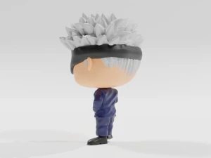 Satoru Gojo funko pop from Jujutsu Kaisen 3D Print Model