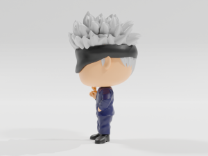 Satoru Gojo funko pop from Jujutsu Kaisen 3D Print Model
