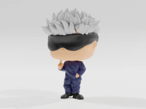 Satoru Gojo funko pop from Jujutsu Kaisen 3D Print Model