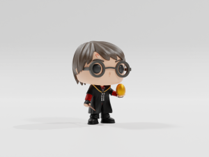 Harry Potter Funko pop 3D 프린트 모델