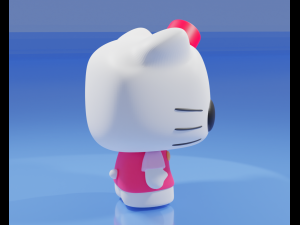 Hello Kitty Funko Pop 3D-Druckmodell