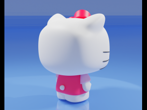 Hello Kitty Funko Pop 3D-Druckmodell