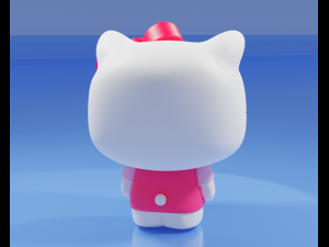 Hello Kitty Funko Pop 3D-Druckmodell