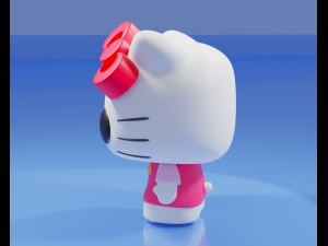 Hello Kitty Funko Pop 3D-Druckmodell
