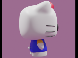 Hello Kitty Funko Pop model Modelo de Impressão 3D