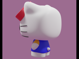 Hello Kitty Funko Pop model Modelo de Impressão 3D