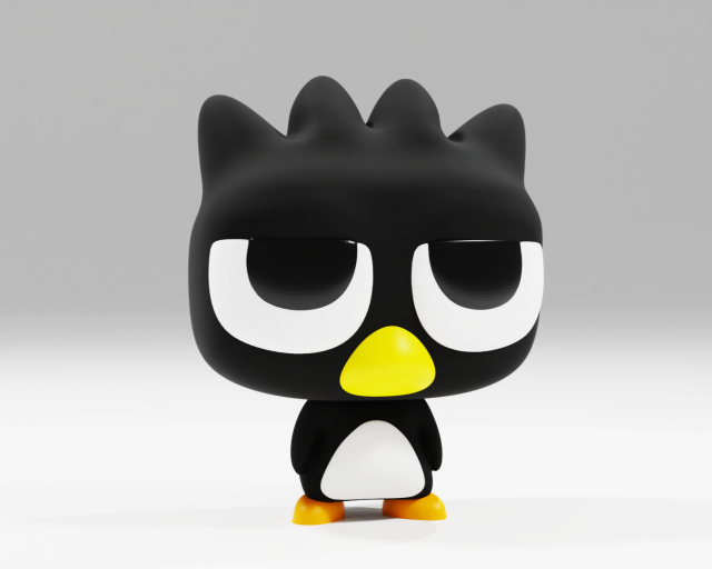 Badtz Maru from Hello Kitty Funko Pop Modelo de Impressão 3D .c4d .max .obj .3ds .fbx .stl .blend 