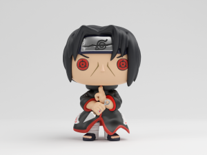 Itachi uchiha funko pop from naruto shippuden 3D Print Model
