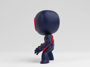 Marvel SpiderMan Miles Morales 3Dプリントモデル