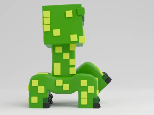 Creeper from Minecraft 3D Print Model