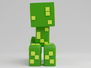 Creeper from Minecraft 3D-Druckmodell