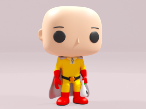 One Punch Man Funko pop 3D Print Model