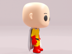 One Punch Man Funko pop 3D-Druckmodell