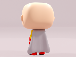 One Punch Man Funko pop 3D-Druckmodell