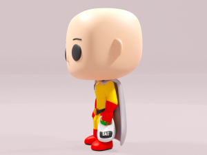 One Punch Man Funko pop 3D-Druckmodell