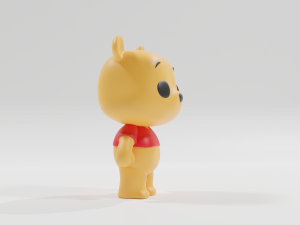 Winnie-the-Pooh funko pop Model do druku 3D