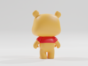 Winnie-the-Pooh funko pop Model do druku 3D