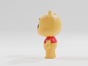 Winnie-the-Pooh funko pop Model do druku 3D