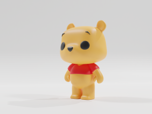Winnie-the-Pooh funko pop Model do druku 3D