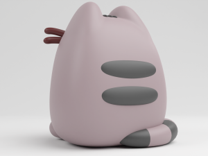 FunKo Pop Pusheen with Heart Modello di stampa 3D
