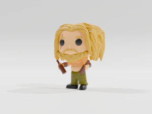 Thor Avengers endgame funko pop 3D Print Model