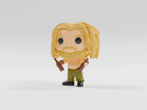 Thor Avengers endgame funko pop 3D Print Model