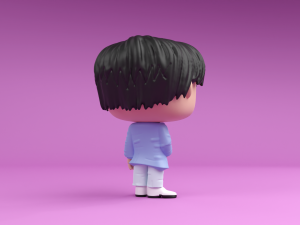V funko Pop From BTS Model Cetak 3D